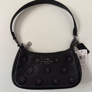 Coach Teri Mini Crossbody Bag With Floral Applique